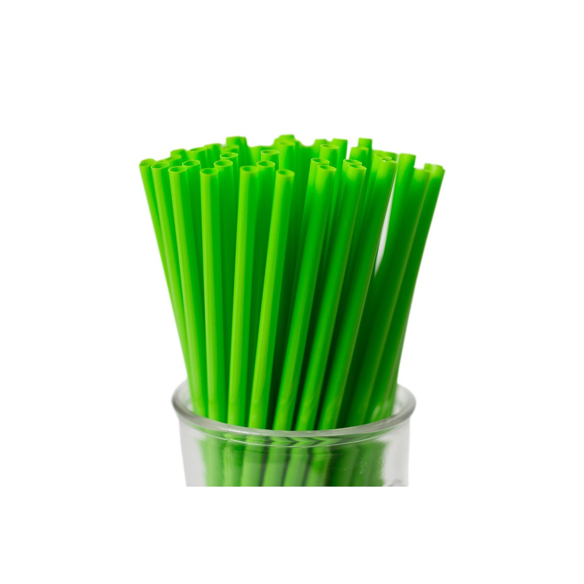 Green Straight Biodegradable Straws Pack of 250 FP343 Shop4rolls.ie