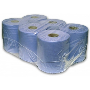 BLUE 2-PLY Centrefeed Rolls 150m - 6 Pack BLUE 2-PLY Centrefeed Rolls 150m - 6 Pack
