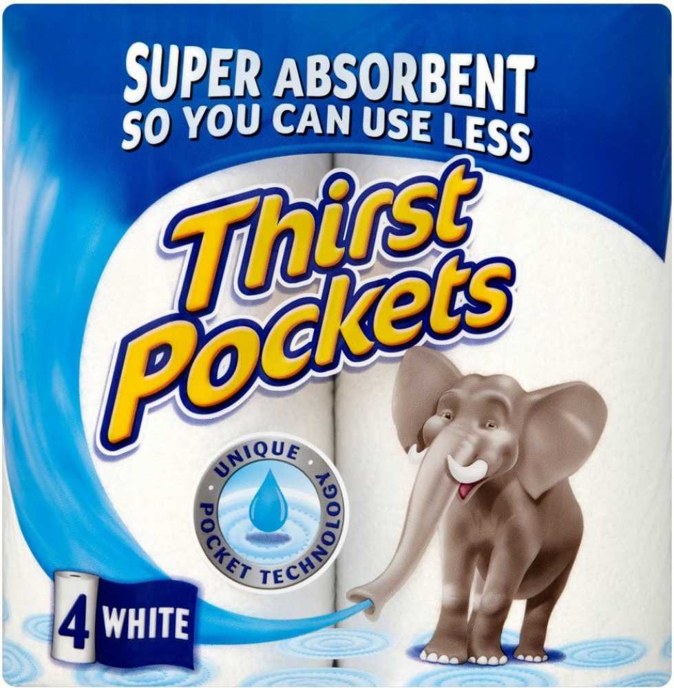 Thristpocket Kitchen Roll - 4 Pack Thristpocket Kitchen Roll - 4 Pack
